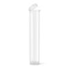 1000 Count - 116mm Plastic Squeeze Pre-Roll Tubes Child Resistant - Water Resistant - Smell/Odor Resistant - Air Resistant - BPA Free (Clear - Open) view 1
