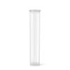1000 Count - 116mm Plastic Squeeze Pre-Roll Tubes Child Resistant - Water Resistant - Smell/Odor Resistant - Air Resistant - BPA Free (Clear - Open) view 2