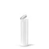 1000 Count - 80mm Plastic Squeeze Pre-Roll Tubes Child Resistant - Water Resistant - Smell/Odor Resistant - Air Resistant - BPA Free (White - Open) view 1