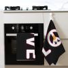 Cyprus Cypriot Flag Peace Logo Love Premium Waffle Kitchen Towel Absorbent, Durable & Stylish Dish Towels for Drying Dishes Quick Drying Kitchen Towels Dish Rags 26 X 16 Inches view 4