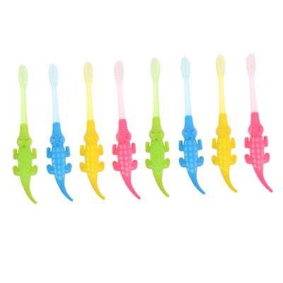 FRCOLOR 8pcs Boy Girl Manual Toothbrush with Soft Bristles for Teeth Cleaning Lightweight Design for Travel and Home Use Oral Care Tool for Boy Girl