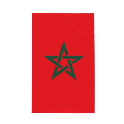 Morocco Moroccan Flag Premium Waffle Kitchen Towel Absorbent, Durable & Stylish Dish Towels for Drying Dishes Quick Drying Kitchen Towels Dish Rags 26 X 16 Inches