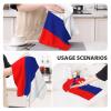 Slovakia Slovakian Premium Waffle Kitchen Towel Absorbent, Durable & Stylish Dish Towels for Drying Dishes Quick Drying Kitchen Towels Dish Rags 26 X 16 Inches view 3