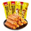 Sandwiched kelp and mushroom dried tofu, spicy instant bean roll, delicious pickles, nutritious bean products, Chinese spicy bar snack, healthy vegetarian food, side dishes (mushroom,10 packs) view 1