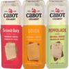 Cabot Cracker Cut Slices Cheese Seriously Sharp, Gouda, Pepper Jack - 7oz x 3 packs view 1