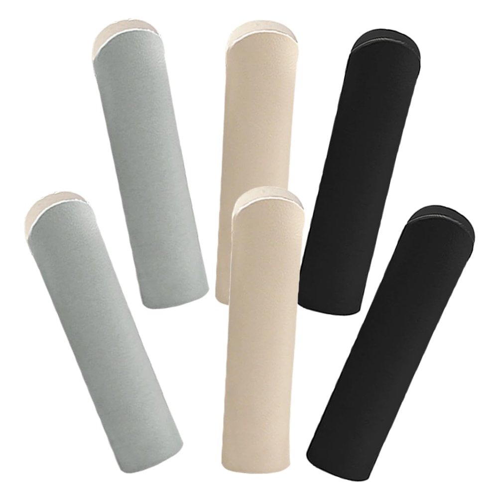 Didiseaon 6pcs Nitrile Finger Protectors Cuttable Reusable Finger Sleeves for Hot Glue Cutting Protection Covers Comfortable