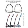 HOOBAY Progressive Multifocus Reading Glasses 2.0 Bifocal Reading Glasses For Men, Blue Light Blocking Anti Uv/eye Strain Computer Readers view 3