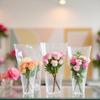 100Pcs Clear Plastic Flower Bouquet Bag Sleeve, Transparent Cellophane Bags Rose Packaging Bags Gift Wrap Cellophane Bags for Valentine's Day view 3