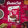DOCTORS CHOICE Oats, High Protein Oats, 24g Pure Protein Breakfast Cereals, Jaggery Sweetened, Rich in Fiber, No Additives and 0g Sugar. (750g, Dark Choco Berry) view 2