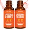 BASIC GREENS Liposomal Vitamin C Liquid High Absorption Immune Support & Antioxidant Boost | Advanced Liposomal Delivery, Non-GMO, Vegan-Friendly Vitamin C Supplement, 4 Fl Oz view 1