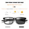 HOOBAY Progressive Photochromic Multifocus Reading Glasses 1.5 Oversize Large Square Men with Flexible Spring Hinge, Smart Glassese, Blue Light Blocking Anti Uv/eye Strain Computer Readers view 2