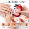 Blissleaf Electric Nail Trimmer, Safe & Easy Electric Nail File, Baby Nail Clipper & Nail Trimmer Kit for Newborn, Toddler, or Children Fingernails LED Light, Storage Case (Red) view 2