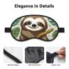 Adorable Sloth Sleep Mask for Side Sleeper, Light Blocking Night Masks for Sleeping Eye Mask for Women Men Eye Cover Soft Comfortable Eye Shade for Travel, Nap view 3
