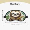 Adorable Sloth Sleep Mask for Side Sleeper, Light Blocking Night Masks for Sleeping Eye Mask for Women Men Eye Cover Soft Comfortable Eye Shade for Travel, Nap view 4
