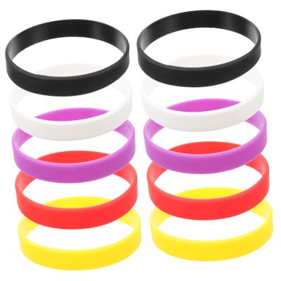 YARNOW 10pcs Bracelets for Girls Sports Wristbands Decorative Wristband Chic Wrist