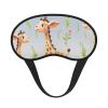 Cute Giraffe Sleep Mask for Side Sleeper, Light Blocking Night Masks for Sleeping Eye Mask for Women Men Eye Cover Soft Comfortable Eye Shade for Travel, Nap view 1