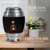 LEXFAY Native American Small Urns for Human Ashes Keepsake Dad - Burial Urn for Ashes Adult Male - Combo of 5 view 4