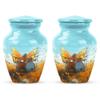 Black Drum Set Memorial urns for Ashes Adult Male - Funeral urn for Ashes for Women & Men 3 inch 2 pcs view 1