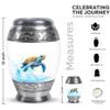 LEXFAY Sea Turtle Human Urns for Ashes Dad - Funeral Urns for Adult Female Ashes Pack of 2 view 2