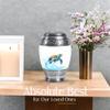 LEXFAY Sea Turtle Human Urns for Ashes Dad - Funeral Urns for Adult Female Ashes Pack of 2 view 3