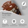 Brown Drum Set Large Cremation urn for Human Ashes Adult Man - Small Burial urns for Human Ashes Adult Female & Male 1 Large 1 Keepsake view 4