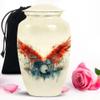 Red Wings Drum Set Funeral urn for Human Ashes Adult Man - Large Cremation urns for Human Ashes Adult Female & Male 10 inch view 1