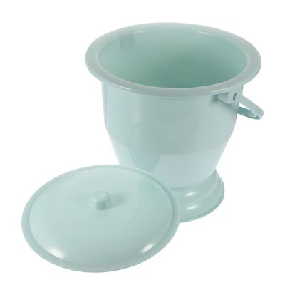 Didiseaon Portable Plastic Potty with Lid Durable Chamber Pot for Elderly Boy Girl Pregnant Women Thickened Urine Bucket Easy to Carry Odor-Resistant Design Compact
