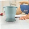 Didiseaon Portable Plastic Potty with Lid Durable Chamber Pot for Elderly Boy Girl Pregnant Women Thickened Urine Bucket Easy to Carry Odor-Resistant Design Compact view 4