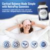 NutraPep Cortisol Gummies for Women Men - 13-in-1 High Cortisol Reducer with Ashwagandha Magnesium L-theanine Rhodiola Rosea - Daily Cortisol Detox Manager for Stress Focus Support - Vegan Sugar Free view 2