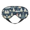 Christmas Winter Landscape Deer Eye Mask for Sleeping, Sleeping Mask Blocking Out Light Perfectly for Women and Men, Soft and Comfortable Blindfold for Travelling view 1