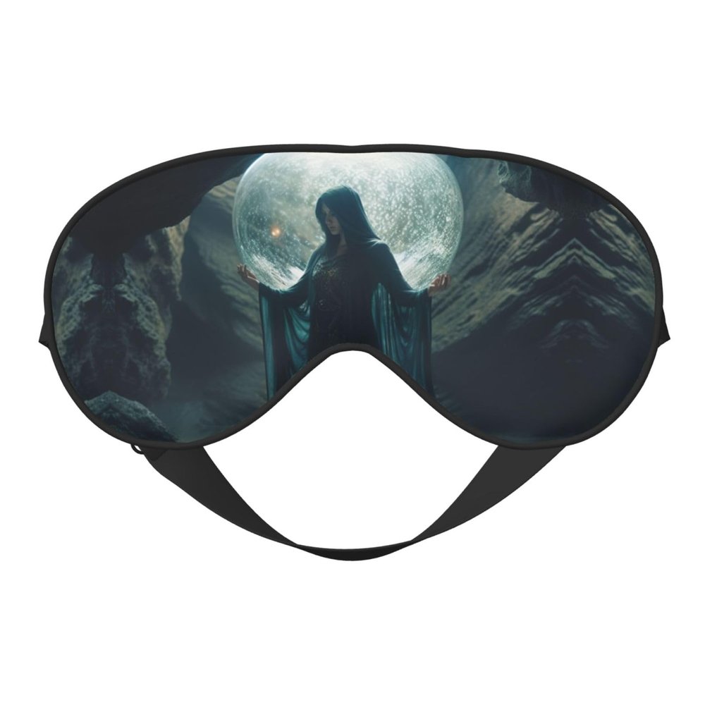 The Sea Witch Inspired 1 Eye Mask for Sleeping, Sleeping Mask Blocking Out Light Perfectly for Women and Men, Soft and Comfortable Blindfold for Travelling