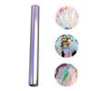 Didiseaon Iridescent Cellophane Wrap Film Rainbow Gradient Transparent Paper for Wrapping Crafts and Decoration Supplies view 3