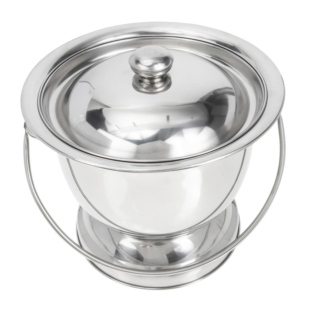 FOYTOKI 36/Pack Stainless Steel Urinal for Boys Children Pee Pot Bedpan Portable Urine Pot