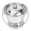 FOYTOKI 36/Pack Stainless Steel Urinal for Boys Children Pee Pot Bedpan Portable Urine Pot view 1