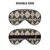 Rider Silhouette Eye Mask for Sleeping, Sleeping Mask Blocking Out Light Perfectly for Women and Men, Soft and Comfortable Blindfold for Travelling view 2