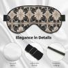 Rider Silhouette Eye Mask for Sleeping, Sleeping Mask Blocking Out Light Perfectly for Women and Men, Soft and Comfortable Blindfold for Travelling view 4