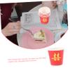 FELTECHELECTR Traditional Chinese Style Disposable Paper Cups 50ml for Tea Coffee Wedding view 4