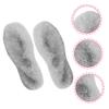 SEWOART Slippers Shoes Insoles Warm Fluffy Inner Insoles Boot Shoe Filler Inserts Slip Pad for Cold Weather view 2