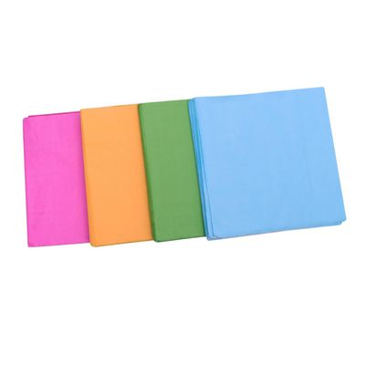Ipetboom 80pcs Solid Paper Napkins Tissue for Parties Birthdays and Events Vibrant Orange Handkerchiefs for Entertaining Guests