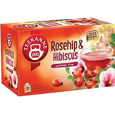 Rosehip & Hibiscus Flowers Herbal Tea (20 Tea Bags)