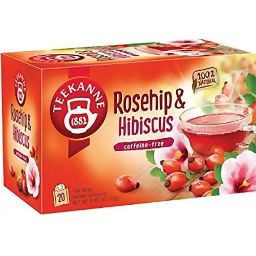 Rosehip & Hibiscus Flowers Herbal Tea (20 Tea Bags)