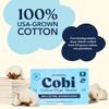 Cobi Biodegradable Non-Toxic Dryer Sheets Naturally Scented Cotton Dryer Sheets Eco-Friendly, Plant-Based, Plastic-Free 120 Count view 2