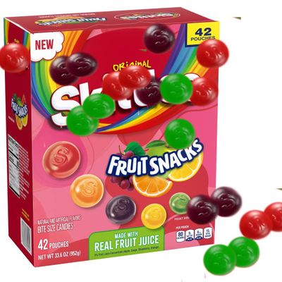 Original Fruit Snacks, Real Fruit Juice, 42 Count (42 pounces(1 Pack))