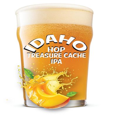 Tapcraft - Idaho Treasure Cache IPA - West Coast IPA Recipe Ingredient Kit - 5 Gallon Beer Making Kit - Make Beer at Home great DIY Gift