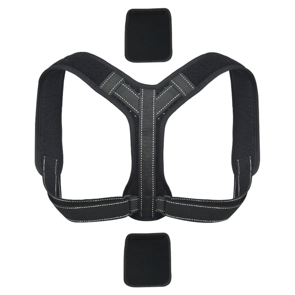 FOMIYES Convenient Back Portable Posture Corrector Back Brace Adjustable Straightener for Office Home Breathable Posture for Women Men