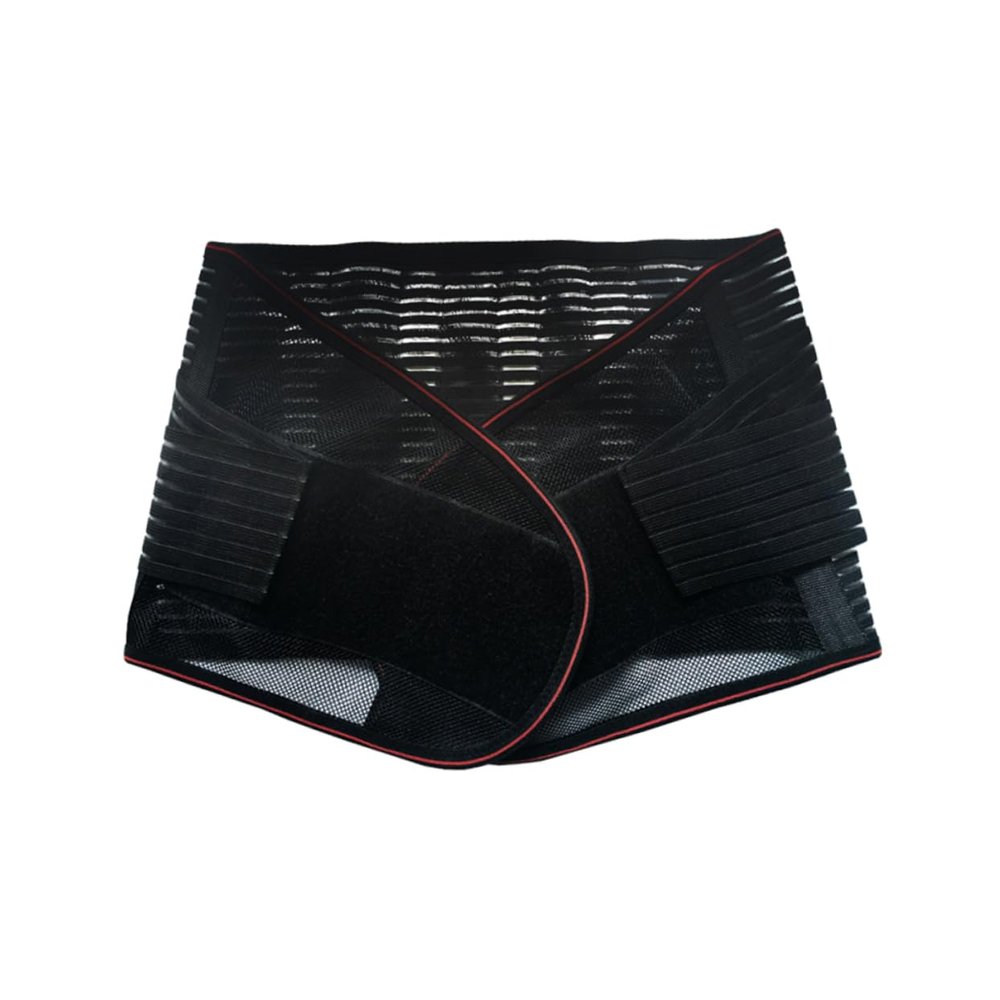 Adjustable Lumbar Support Brace Belt with Breathable Polyester Mesh Xxl