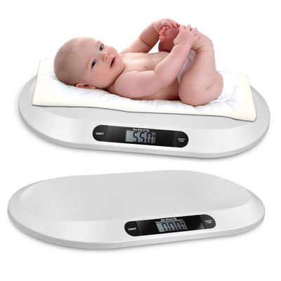 ibasenice Multi-Function Baby Pet Scale Digital Weighing Scale Backlight Perfect Baby Products Must-Have (Design)