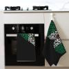 Nigeria Flag and Rose Heart Premium Waffle Kitchen Towel Absorbent, Durable & Stylish Dish Towels for Drying Dishes Quick Drying Kitchen Towels Dish Rags 26 X 16 Inches view 4
