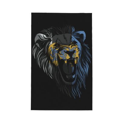 Roaring Angry Lion and Estonia Flag Premium Waffle Kitchen Towel Absorbent, Durable & Stylish Dish Towels for Drying Dishes Quick Drying Kitchen Towels Dish Rags 26 X 16 Inches