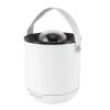 450ml 360 Rotating Projection Humidifier with Night Light, Ultrasonic Essential Oil Diffuser for Home Office (White) view 4